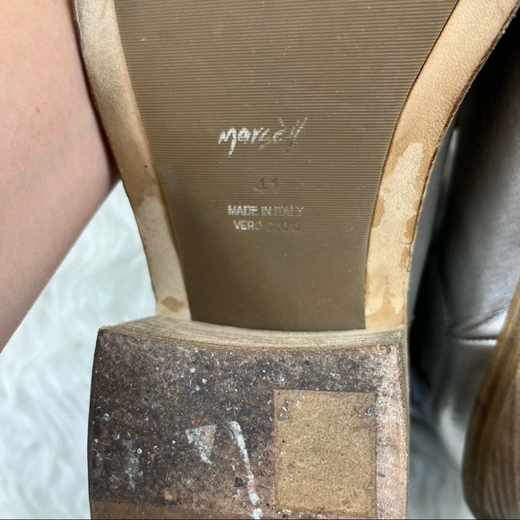 Marsell Coneros metallic silver chunky ankle boots - Picture 10 of 11